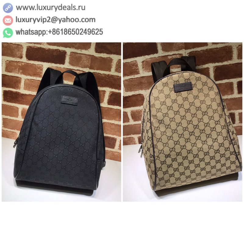 Gucci GG Printed High-quality Artificial Canvas Backpack 449906