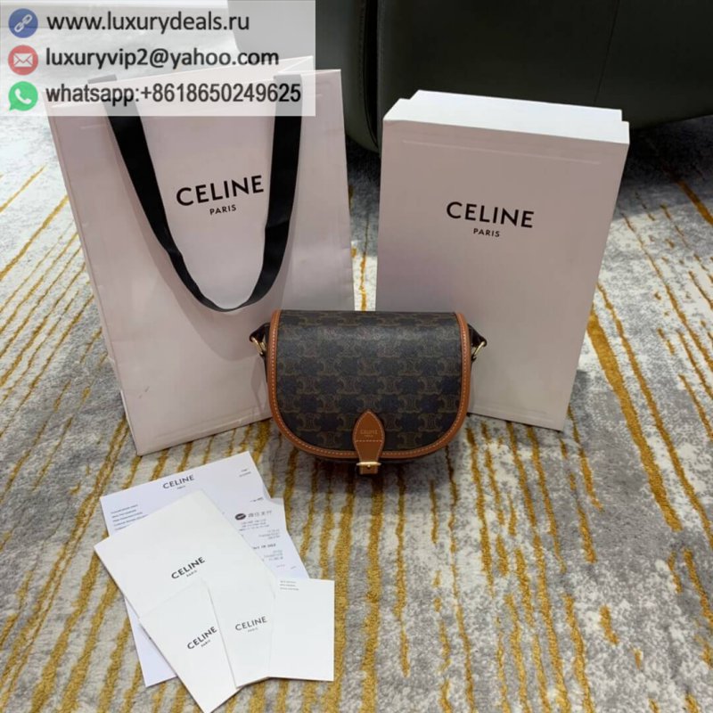 Celine Medium Folco bag saddle bag 191502