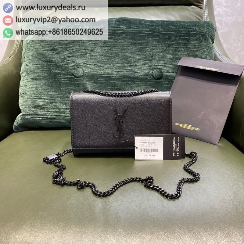 Saint Laurent Kate 20cm Chain Bag 469390 black black buckle