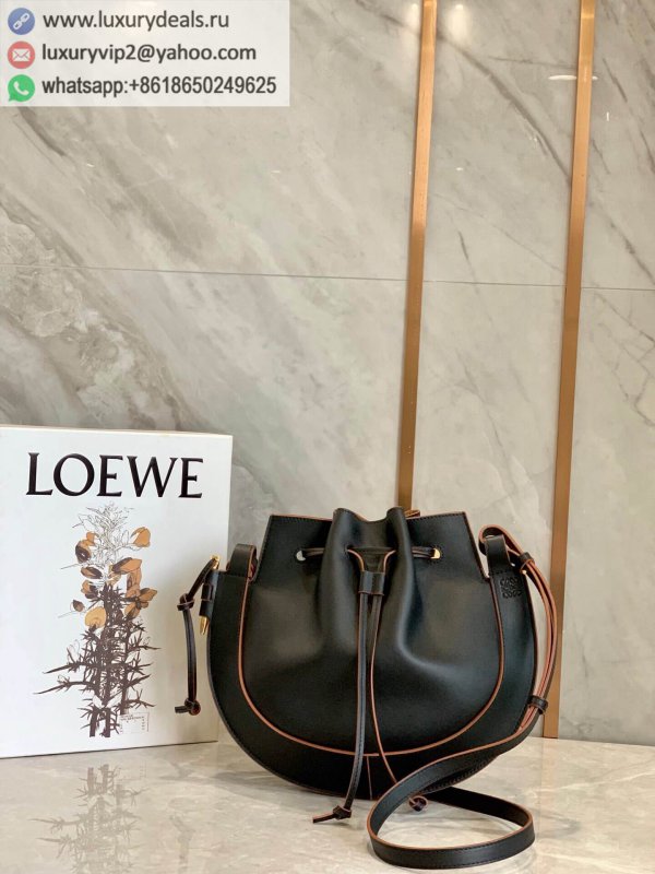 LOEWE Horseshoe UFO bag 0526 black