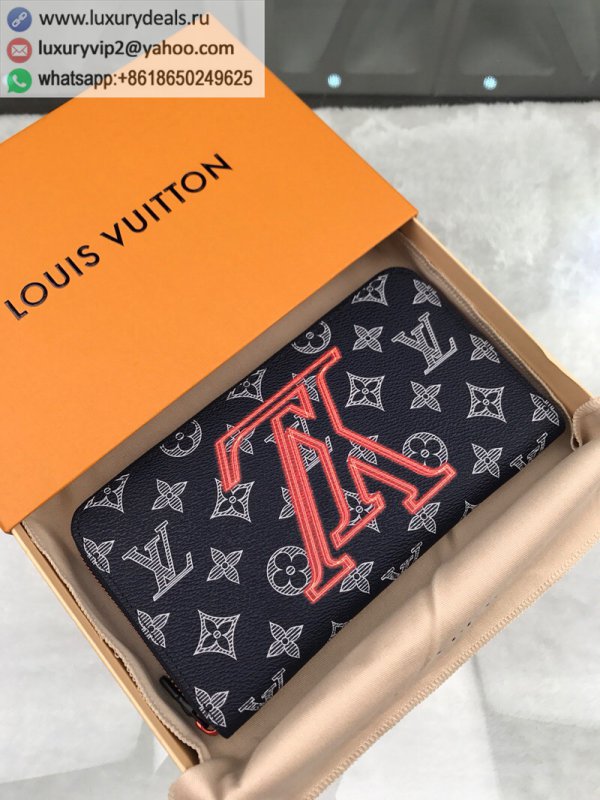 Louis Vuitton Inverted LV Logo Zippy Zip Wallet M62931