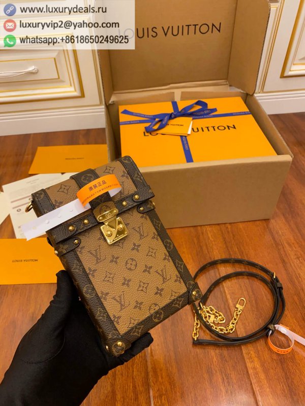 Louis Vuitton Vertical Trunk Pochette phone bag M67873