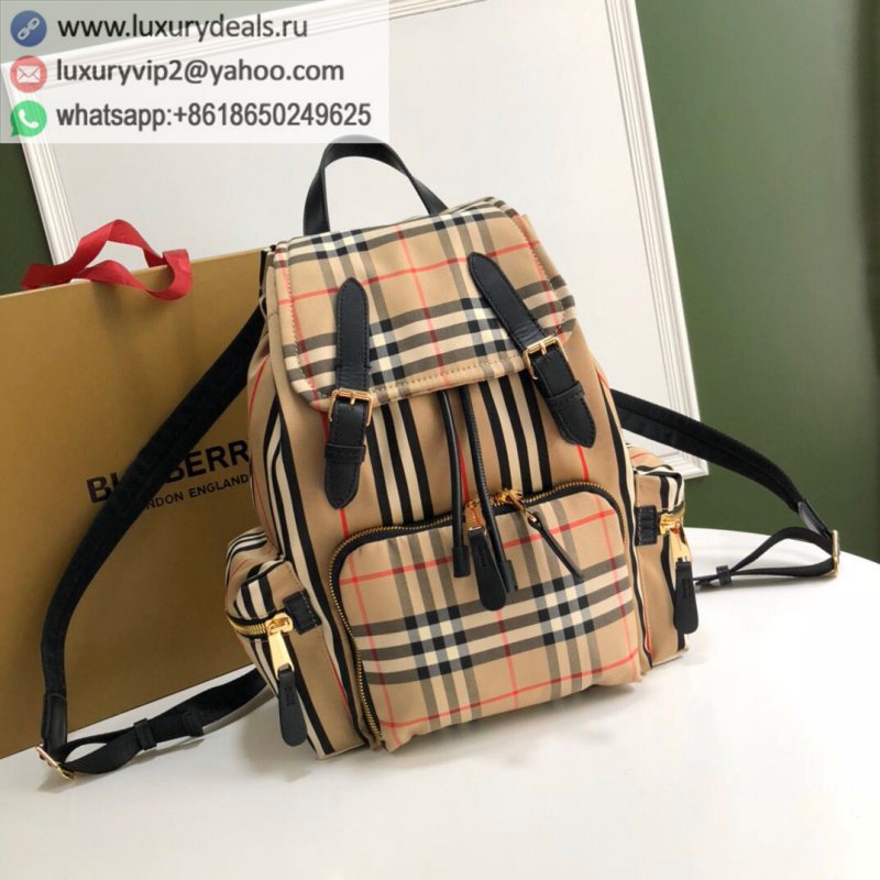 Burberry Vintage Check Army Backpack