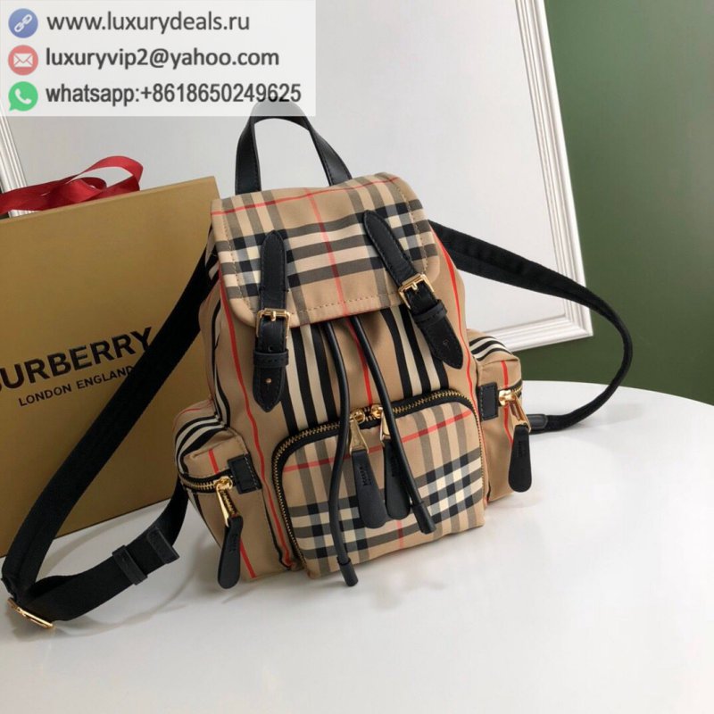 Burberry Vintage Check Army Backpack