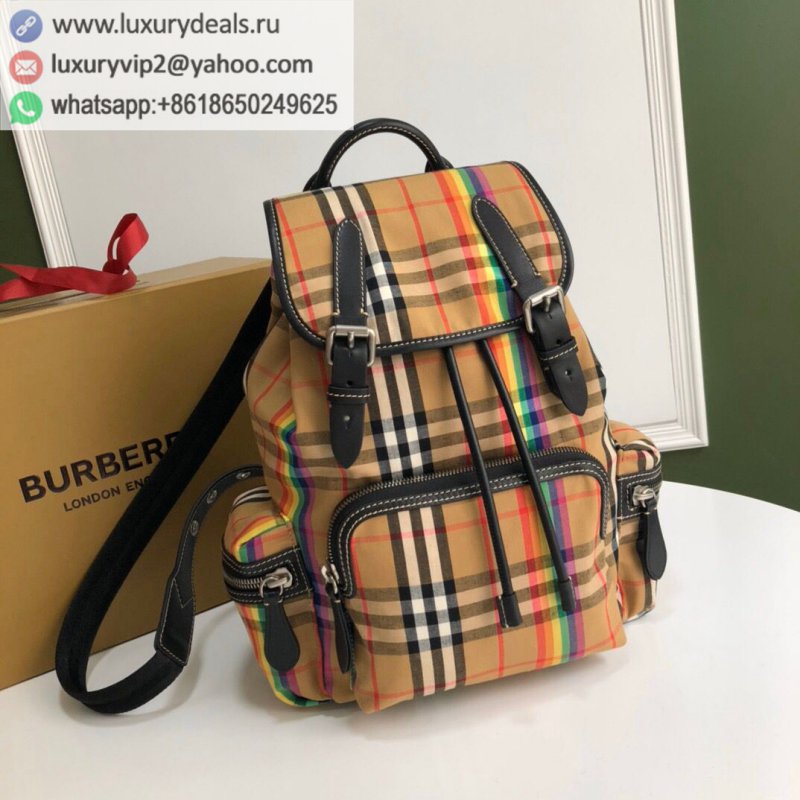 Burberry Vintage Check Army Backpack