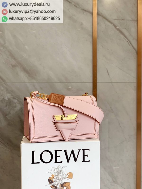 LOEWE Barcelona bag triangle bag 0527 pink 24CM