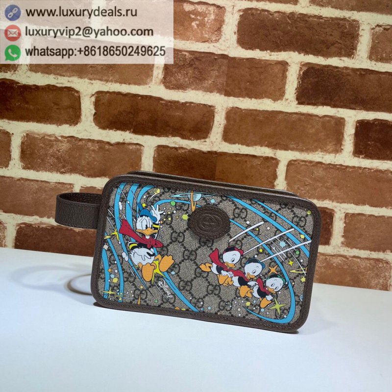 Gucci Disney x Gucci Donald Duck Print Clutch 647929