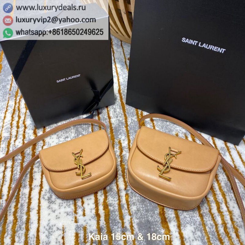 Saint Laurent YSL Kaia saddle bag 619740 623079 beige