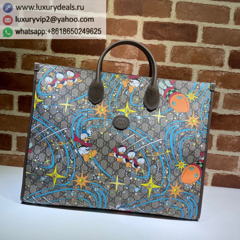 Gucci Disney x Gucci Donald Duck print tote bag 650037