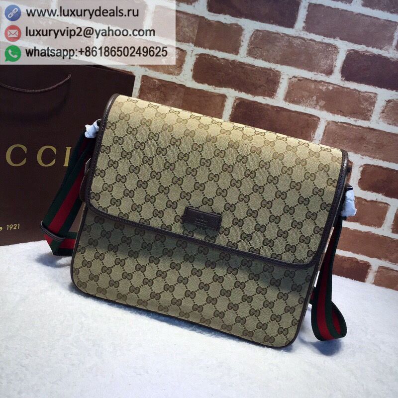 Gucci GG Premium Artificial Canvas Shoulder Bag 233052