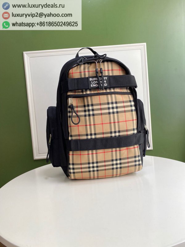 Burberry logo logo backpack