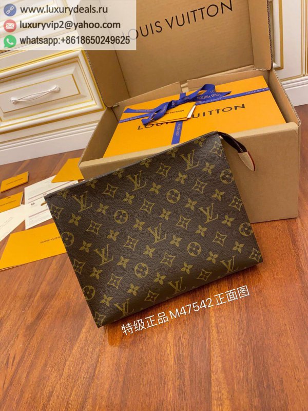 Louis Vuitton Toiletry Pouch 26 Toiletry Bag M47542