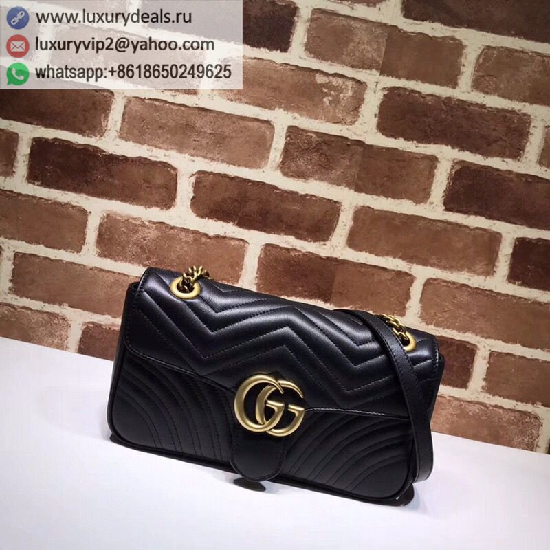 Gucci GG Marmont Collection Small Quilted Shoulder Bag 443497