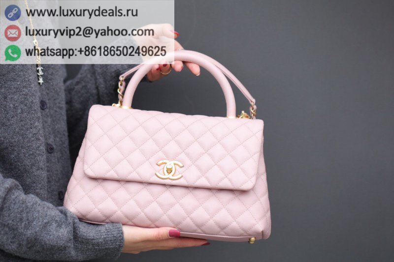 Chanel Coco Handle 28CM Taro Powder A92993