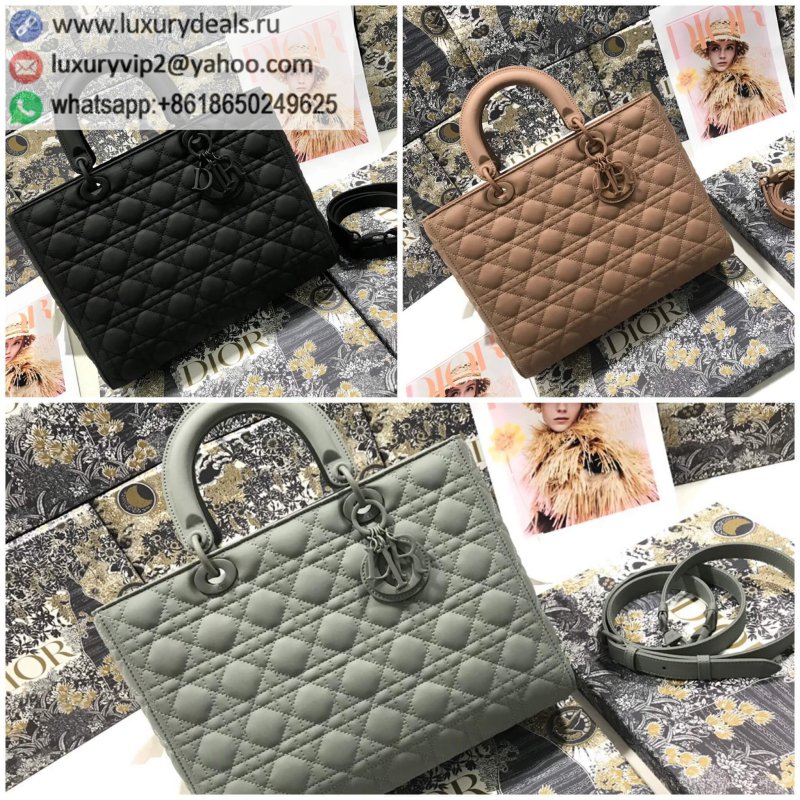 Dior Lady Ultra-matte frosted matte series Dai Fei bag