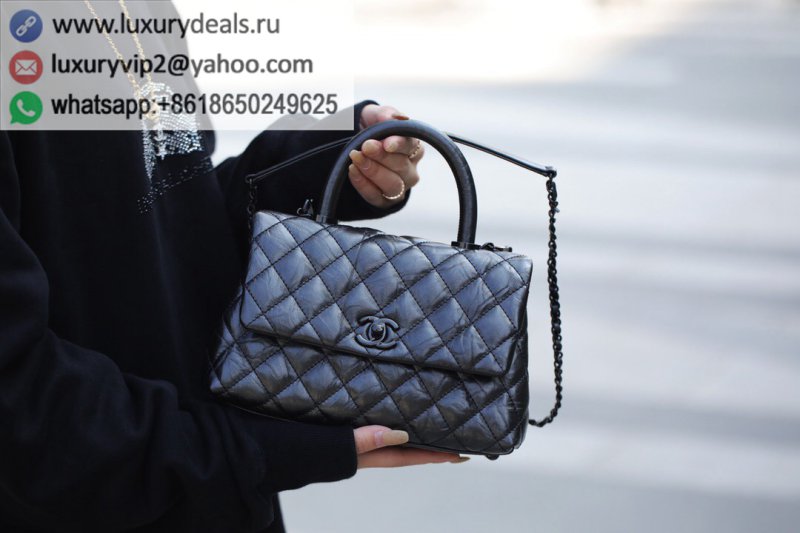 Chanel Coco Handle 24CM Black A92990