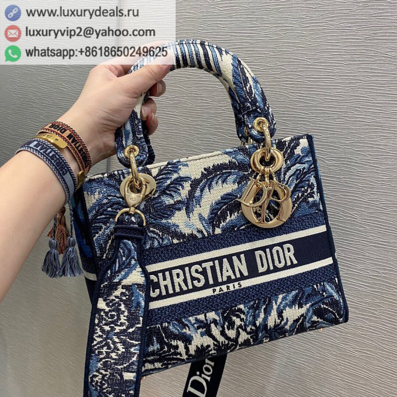 Dior Lady D-Lite's latest coconut tree series Dai Fei bag M0565OREU_M928