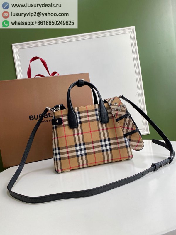 Burberry Vintage Check Banner Bag