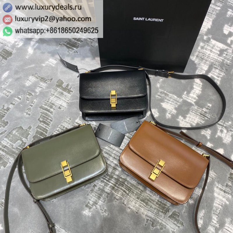 Saint Laurent YSL Carre Satchel Box tofu bag 585060