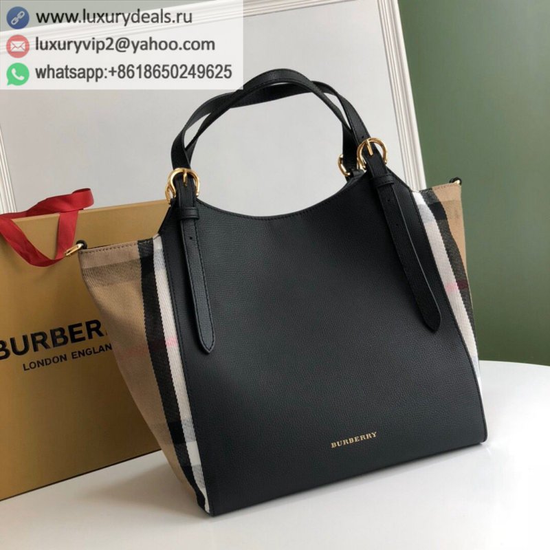 Burberry grain leather material The Canter Canter handbag 30291