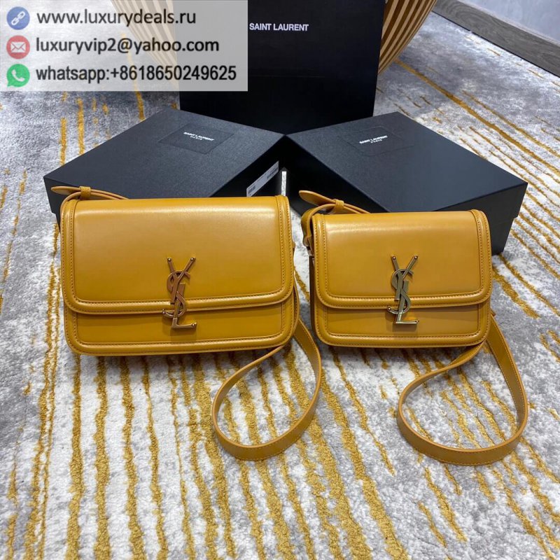 Saint Laurent YSL Solferino Box Bag Turmeric 634305 634306