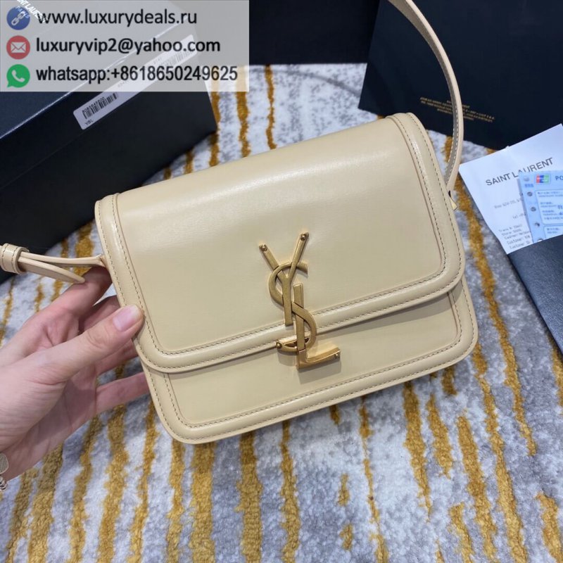 Saint Laurent YSL Solferino Box bag 634306 apricot