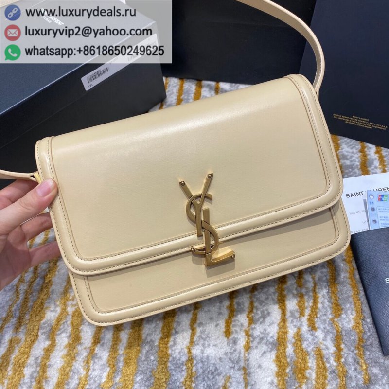 Saint Laurent YSL Solferino Box bag 634305 beige