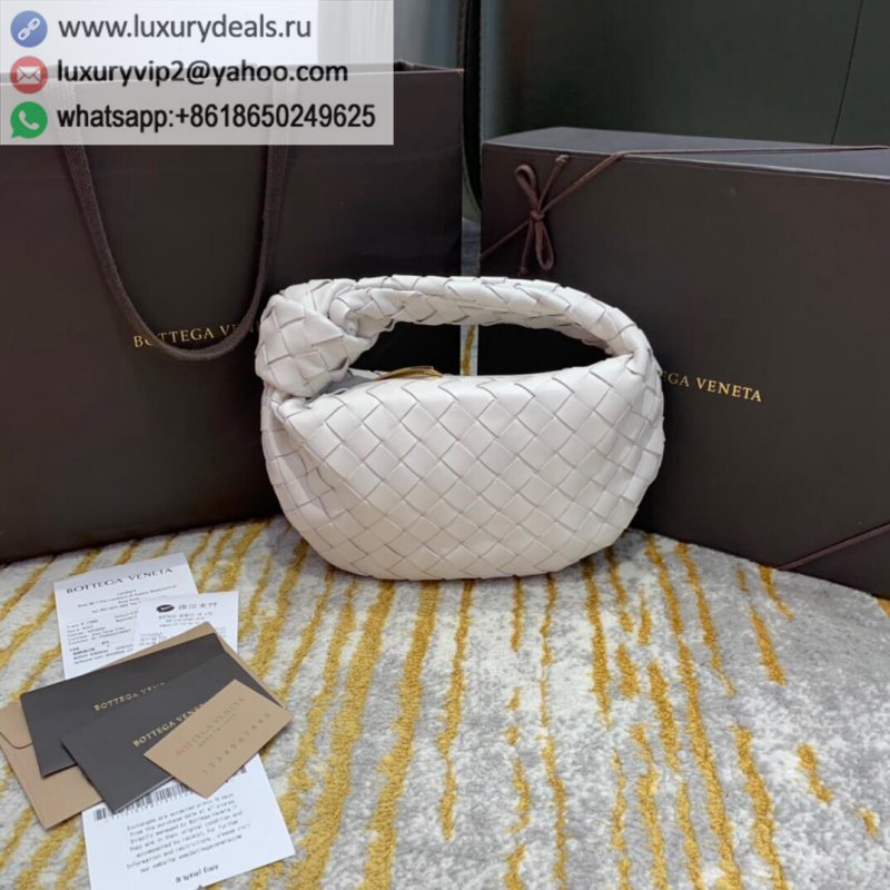 Bottega Veneta Mini Jodie Bag 609409 white