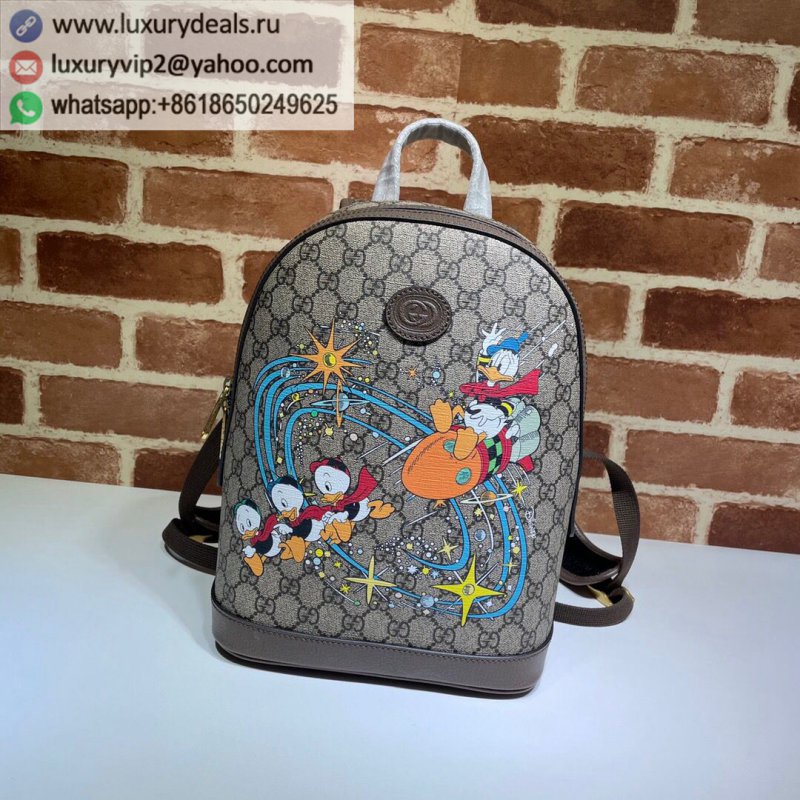 Gucci Disney x Gucci Donald Duck Print Small Backpack 552884