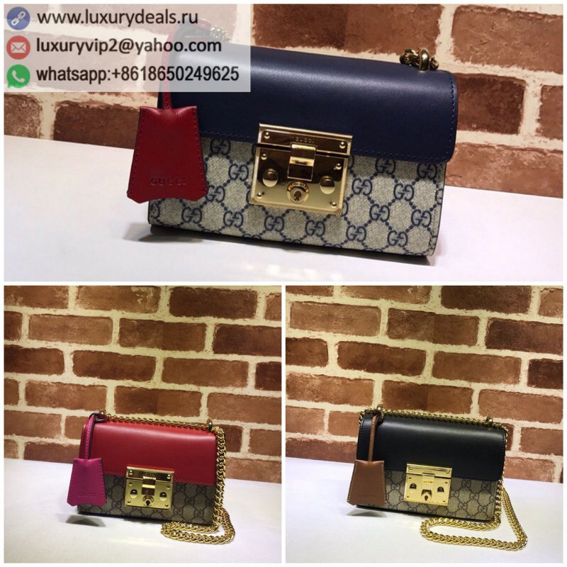 Gucci Padlock Series Small GG Shoulder Bag 409487