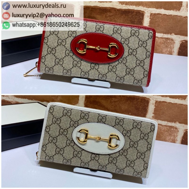 Gucci 1955 Horsebit Full Zip Wallet 621889