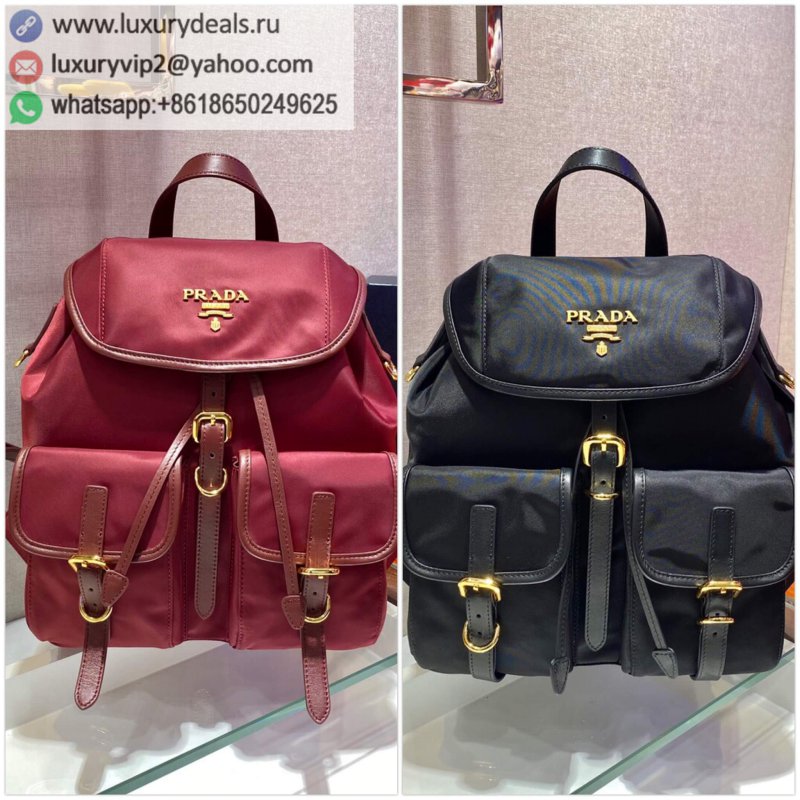 Prada logo logo nylon backpack 1BZ677