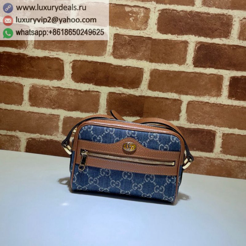 Gucci GG Denim series Ophidia series mini handbag 517350