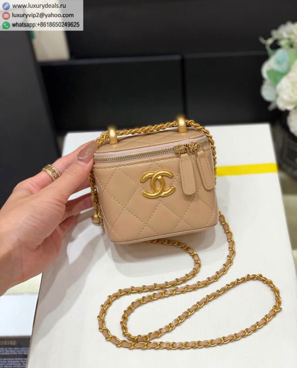 Chanel Crossbody AP2292 Women calfskin Shoulder Bags Tea