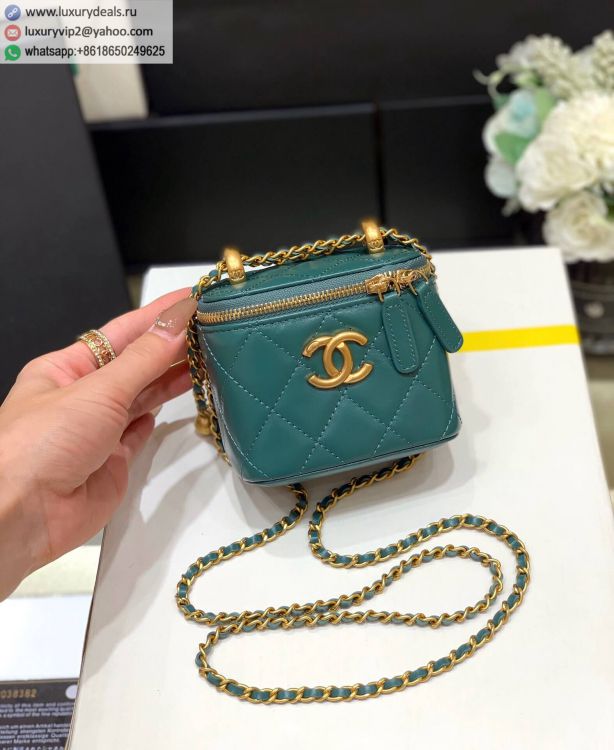 Chanel Crossbody AP2292 Women calfskin Shoulder Bags Green