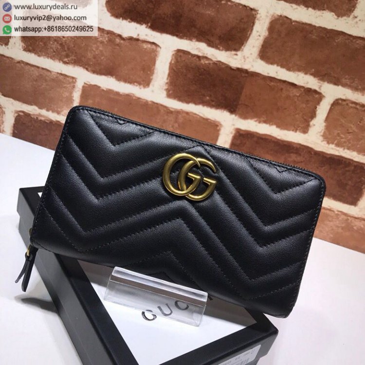 Gucci GG Marmont Zipper 443123 Women Wallets