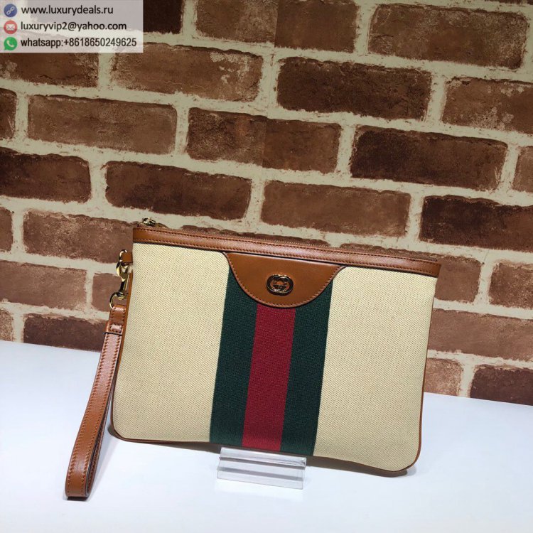 Gucci 2019 Canvas 576053 Men Clutch Bags