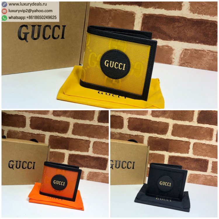 Gucci Off The Grid 625573 Men Wallets Orange, Yellow, Black