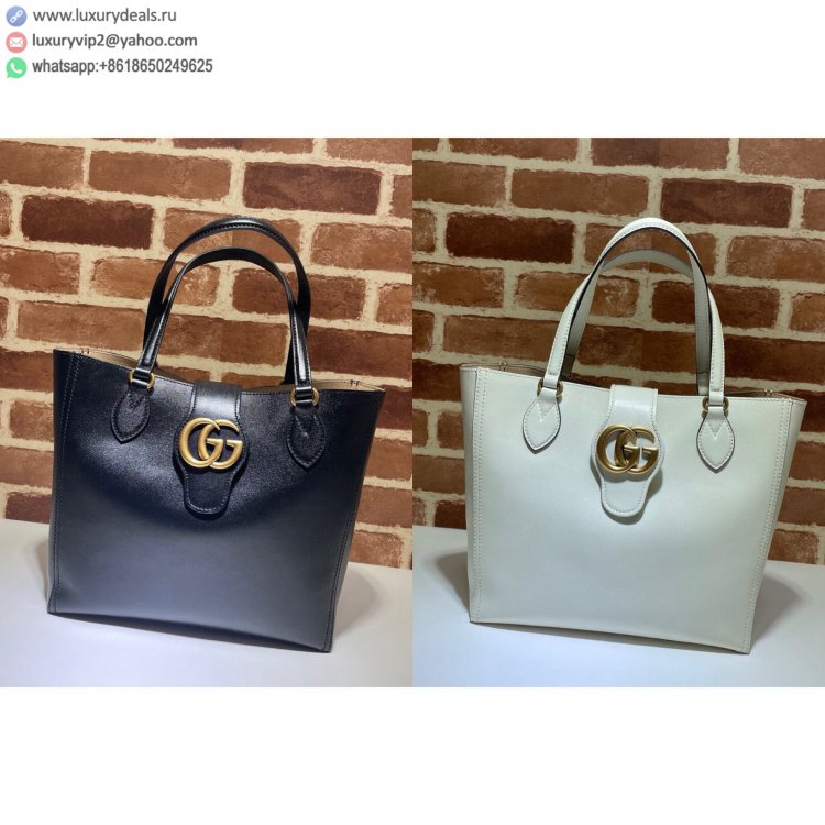 Gucci GG PM 652680 Women Tote Bags White, Black