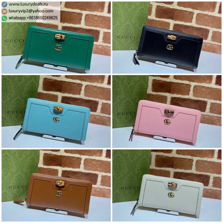 Gucci GG 658634 Women Wallets Brown, Light Pink, Light Blue, White, Green, Black