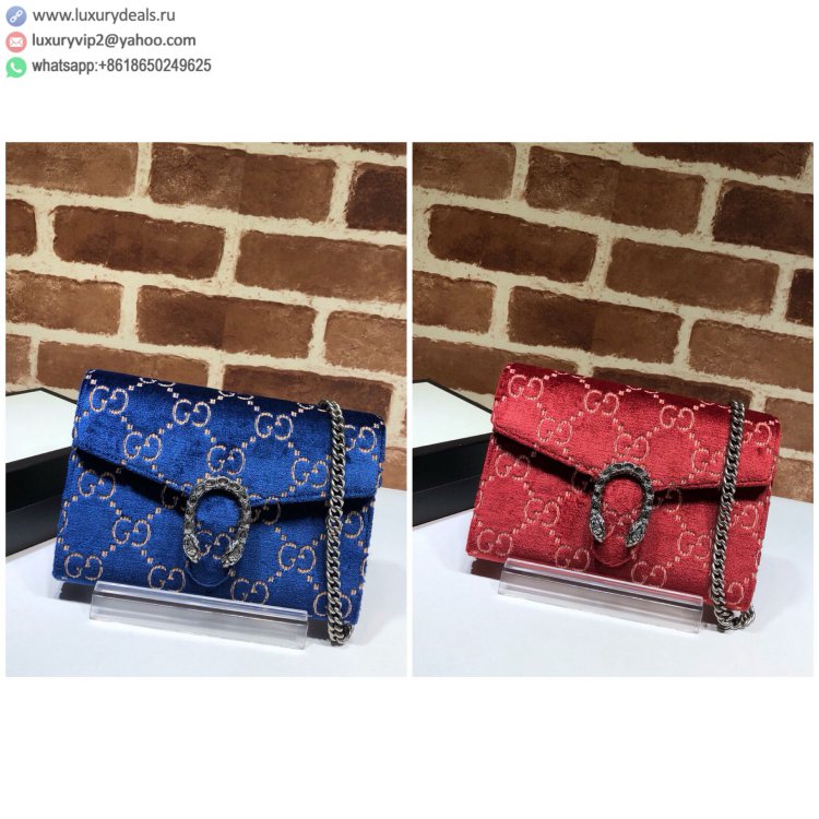 Gucci GG Crossbody 401231 Women Shoulder Bags Red, Blue