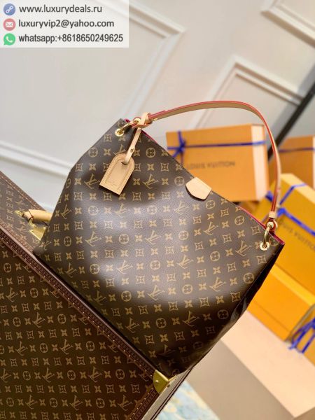 Louis Vuitton LV Graceful MM M43703 Monogram Tote Bags