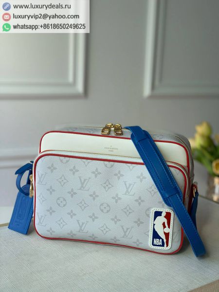 Louis Vuitton LV x NBA NIL Messenger Bag M85141 PVC Shoulder Bags