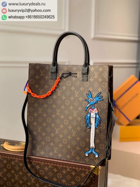 Louis Vuitton LV Sac Plat Tote M45667 PVC Tote Bags