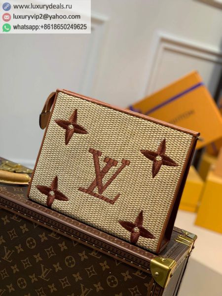 Louis Vuitton LV M80351 Apricot Clutch Bags