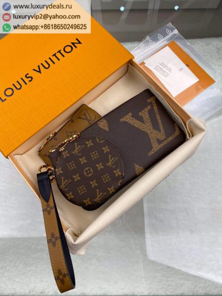 Louis Vuitton LV Trio Three-in-One M68756 Multicolor Canvas Clutch Bags