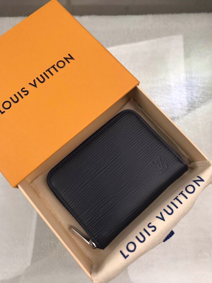 Louis Vuitton LV Zippy M60384 Navy Epi Wallets