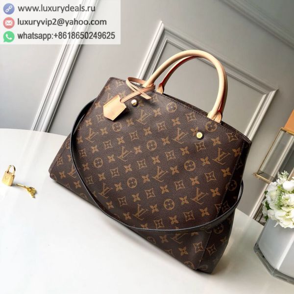 Louis Vuitton LV MONTAIGNE GM M41067 Monogram Tote Bags