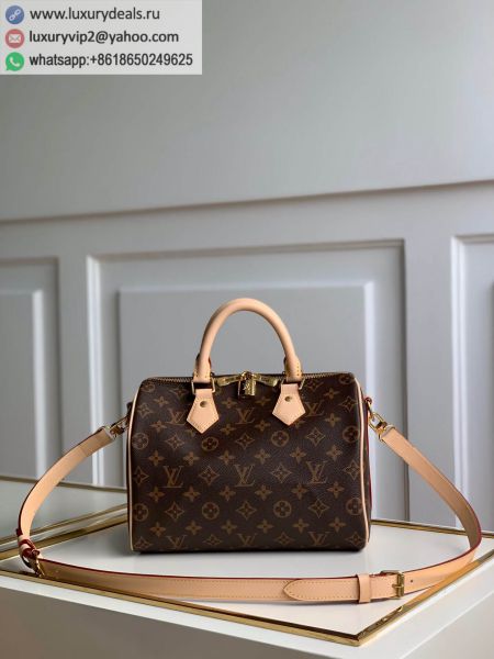 Louis Vuitton LV Speedy 25 M41113 Monogram Tote Bags