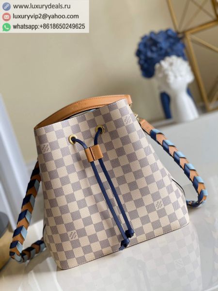 Louis Vuitton LV Neonoe MM bucket bag Bucket Bags N50042 White Monogram Tote Bags